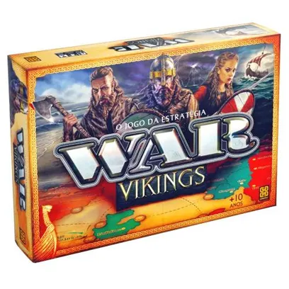 Jogo War Vikings Tabuleiro Grow