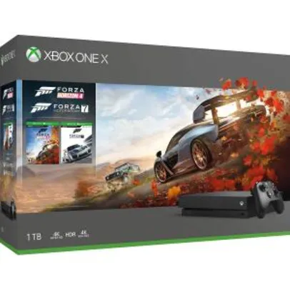 Console Xbox One X 1TB - Forza Horizon 4