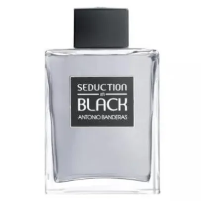 Antonio Banderas Seduction in Black EDT 200 ml - R$99