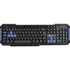 [Kabum] Teclado Gamer Vinik USB Dragon VX Preto e Azul 23383 por R$ 32