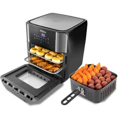 Fritadeira Elétrica Air Fry Oven Philco 12 Litros Preto 127V PFR2200P