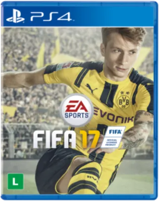 Game - FIFA 17 - PS4 por R$ 145,72 - Frete Grátis!
