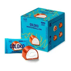 [ Leve 2 Pague 1 | R$ 33,61 CADA ] Caixa de bombom de marshmallow zero adição de açúcares GoldKo (38Kcal por unidade) - 18 unidades