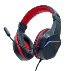 Headset Gamer TGT Diver, Rainbow, Drivers 40mm, Preto, TGT-DVR-RGB01 