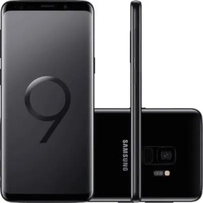 Smartphone Samsung Galaxy S9 Dual Chip Android 8.0 Tela 5.8" Octa-Core 2.8GHz 128GB 4G Câmera 12MP - Preto por R$ 1900