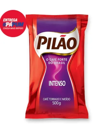 Café Pilão Torrado E Moído Intenso Almofada 500G