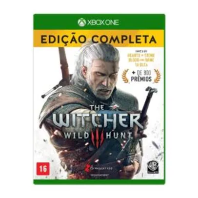Game The Witcher 3 Wild Hunt Edição Completa - XBOX ONE - R$66