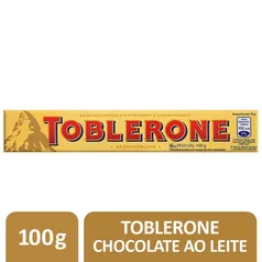 Chocolate Suíço Toblerone ao Leite 100g (Regional - RJ)