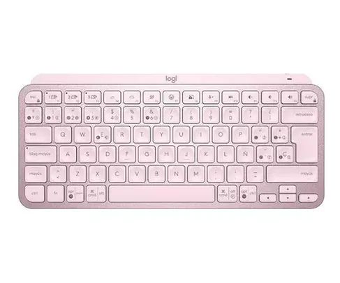 Teclado Logitech Mx Keys Mini - Rosa