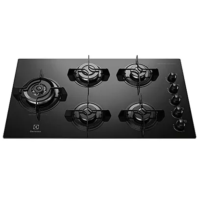 Cooktop a Gás 5 Bocas KE5TD com Queimador Tripla Chama Lateral Electrolux BIVOLT