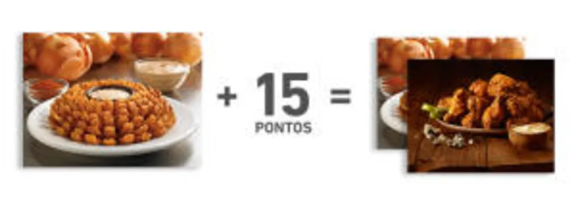 [Surpreenda Mastercard] Outback - COMPRE 1, LEVE 2 - Bloomin’Onion ou Kookaburra Wings