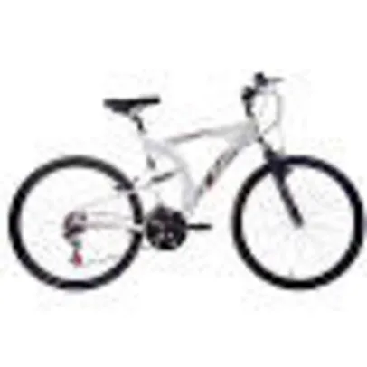 Bicicleta Aro 26 Track & Bikes XK 400 21 Marchas com Dupla Suspensão | R$ 699