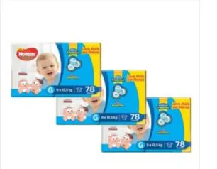 Fralda Huggies com 25% off