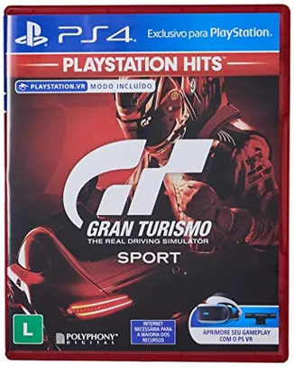 Gran Turismo Sport Hits - PlayStation 4 | R$60