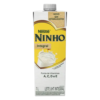Leite UHT Integral Nestlé Ninho 1L