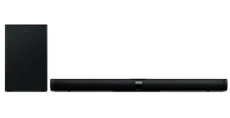 Soundbar TCL com 2.1 Canais, 320W e Subwoofer Sem Fio | R$899