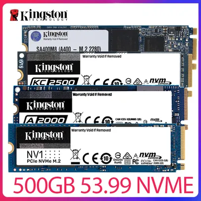 SSD NVME m2 Kingston 500gb