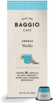 Cápsulas De Café Aroma Vanilla Baggio Café, Compatível Com Nespresso - R$15