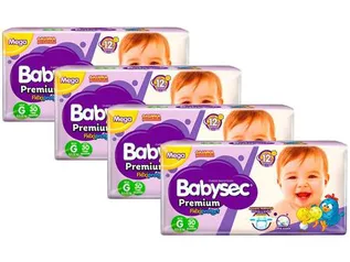 Kit Fraldas Babysec Premium Galinha Pintadinha - Fralda Descartável