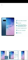 [Clube da Lu] Smartphone Samsung Galaxy S10 128GB Azul | R$ 2.649