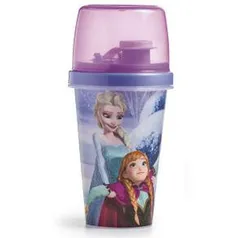 Garrafa com Copo Frozen - 320 ml | R$5,19