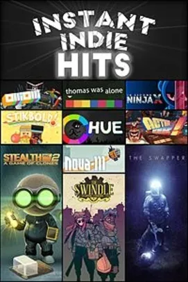 Instant Indie Hits - 10 Jogos indies por R$ 40