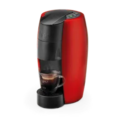 Cafeteira Espresso LOV Vermelha Automática - 3 Corações + 50 cápsulas (após a chegada) 110/220v