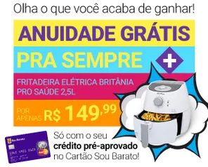 Cartão Sou Barato Com Anuidade Grátis para SEMPRE