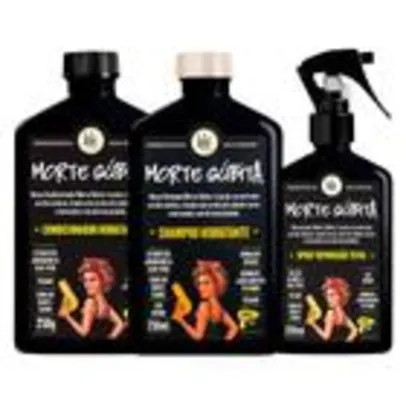 Kit Lola Cosmétics Hidratação Morte Súbita - Shampoo e Condicionador e Leave-in