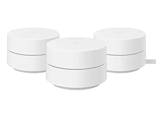 Google Wi-Fi Roteador Mesh AC1200 - 3 unidades