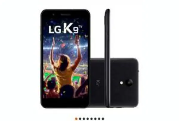 Smartphone LG K9, 16GB, 8MP, Tela 5´, TV Digital, Preto - X210 TV - R$400