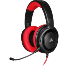 Headset Gamer Corsair HS35 Stereo Red, CA-9011198-NA