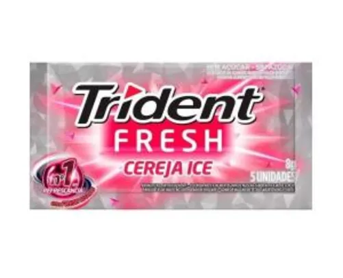 [ PRIME ] Goma de Mascar Cereja Zero Açúcar Xfresh Trident 8g R$1,47
