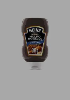 [C.Ouro+Magalu pay] Molho Barbecue Heinz Original - 397g | R$ 3