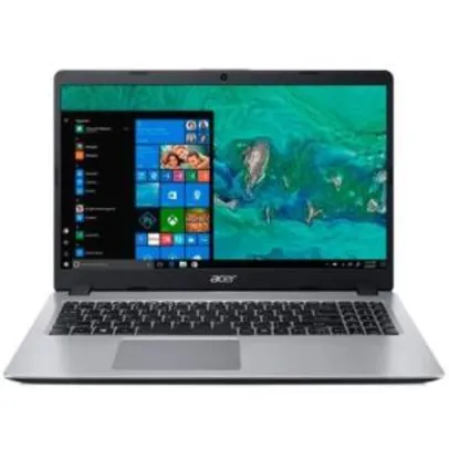 Notebook Acer Aspire 5 A515-52G-50NT, Intel Core i5-8265U MX130, SSD 128GB R$ 2700