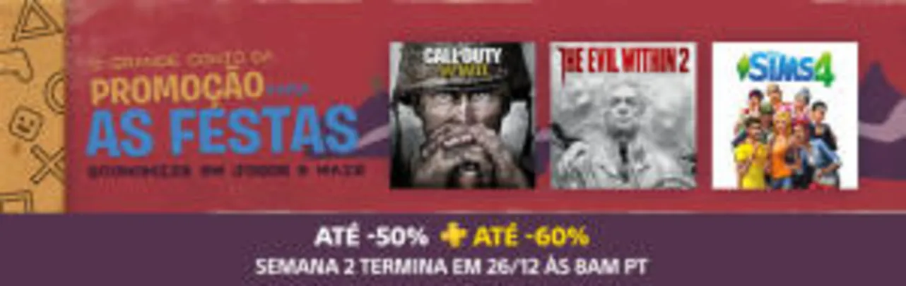 Promoção Festiva | Semana 2 (Playstation Store)