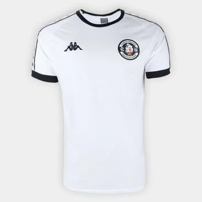 Camisa Vasco Concentração 20/21 Kappa Masculina | R$56