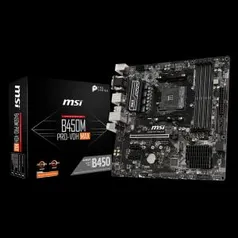 Placa Mãe MSI B450M PRO-VDH MAX