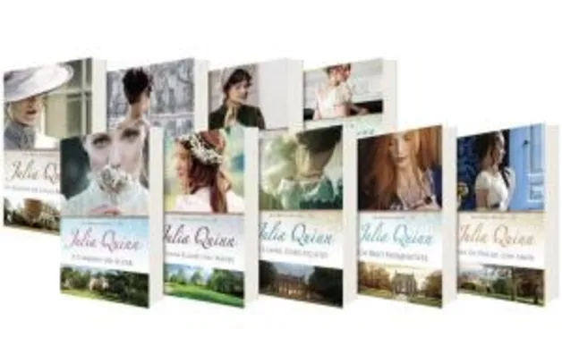 [App] Kit Livros Série Os Bridgertons - Julia Quinn R$217