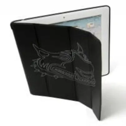 [SARAIVA] Capa Protetora Mobimax Stripedog Preta Mmrn 14866 Para Novo Ipad, iPad 2 e iPad 4