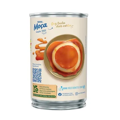 Leite Condensado Moça Lata 395g