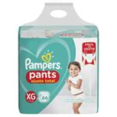 [3 Pacotes] Fralda Pampers Pants Ajuste | R$130