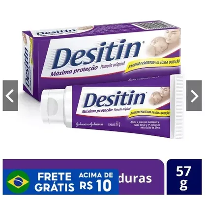 Creme Preventivo de Assaduras Desitin Máxima Duração 57g