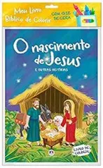 Meu Livro Biblico Para Colorir - o Nasc. De Jesus