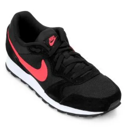 Tênis Nike Md Runner 2 Masculino - Preto e Vermelho | TAM: 38, 39, 40