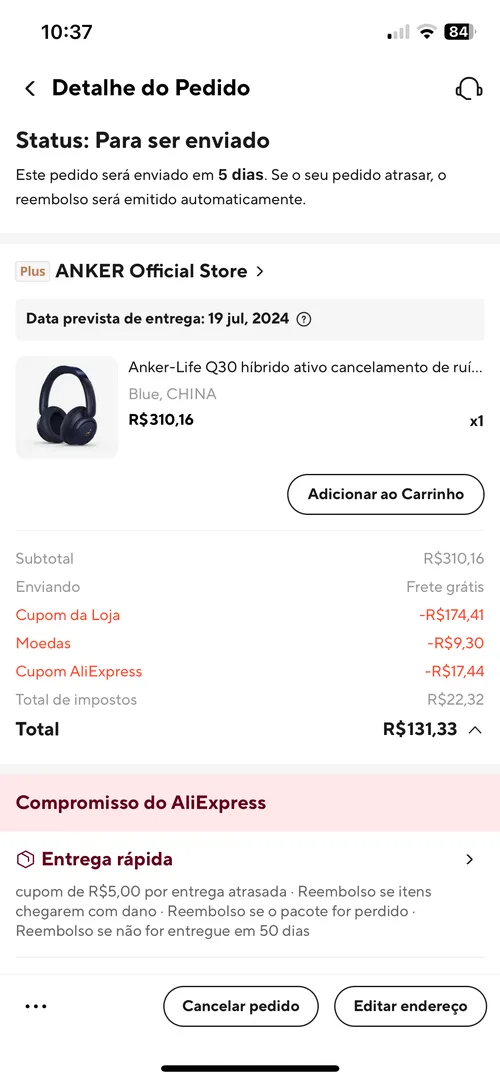 Imagen na descrição da promoção