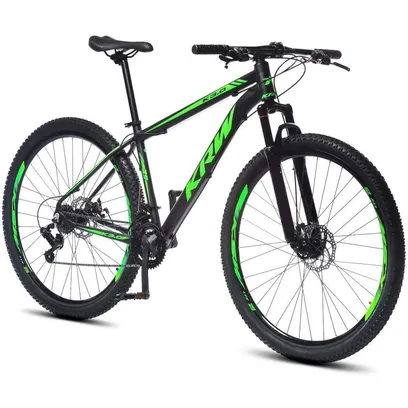 Foto do produto Bicicleta Alum Ksw 29 Shimano 24 Vel KRW11 19 / Preto-verde