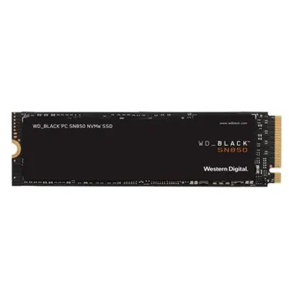 SSD WD Black SN850, 1TB, PCIe, NVMe, Gen4, L: 7000MB/s e G: 5300MB/s