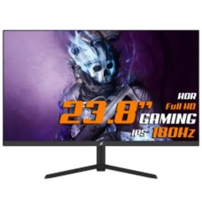 Monitor Gamer SuperFrame Vision, 23.8 Pol, Full HD, 107% SRGB, Fast IPS, 1ms, 180Hz, HDR, FreeSync, 