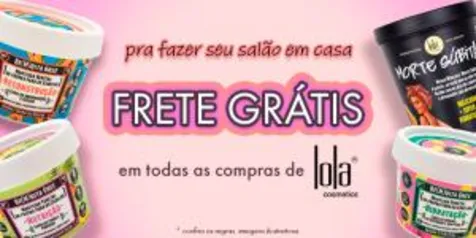 Lola Cosmetics com até 50% OFF + Frete grátis